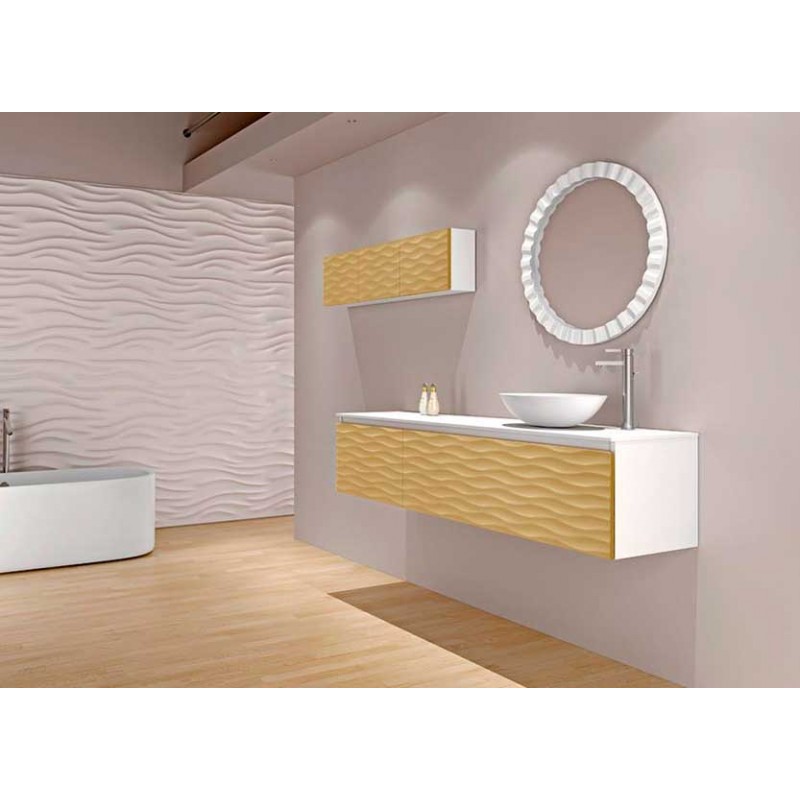 Mueble de baño Bellezza de 120cm serie Compact modelo Ocean