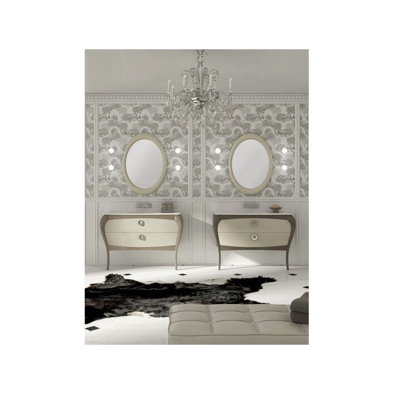 Mueble de baño 125 cm serie Paulina 03 MiBaño