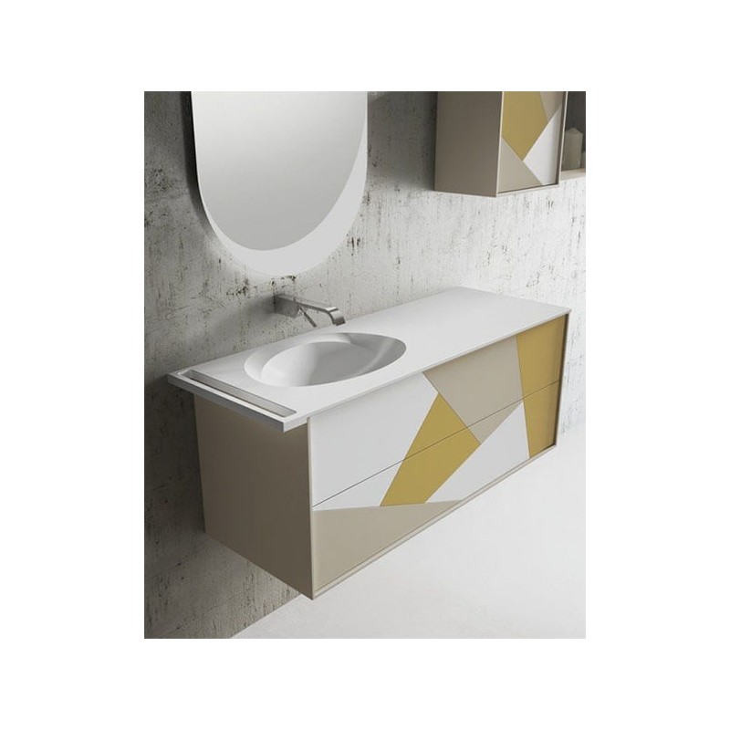 Mueble de baño 120 cm serie Today Síntesis 12 MiBaño