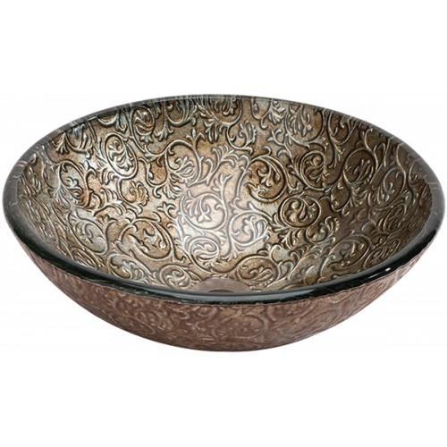 Lavabo de Cristal Redondo Venezia