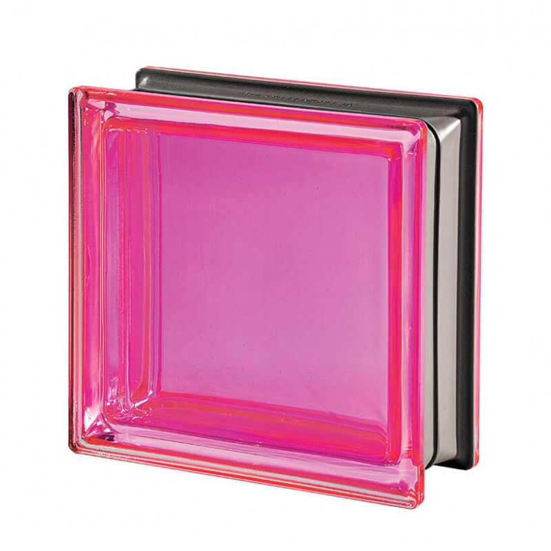 Bloque de vidrio Mendini Corallo 19x19x8cm
