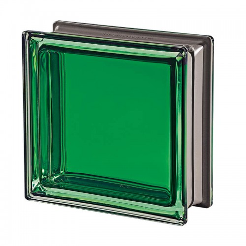 Bloque de vidrio Mendini Giada 19x19x8cm
