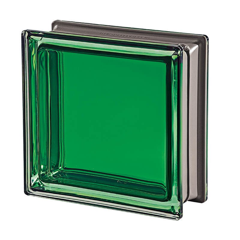 Bloque de vidrio Mendini Giada 19x19x8cm