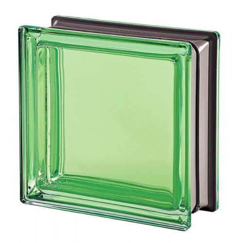 Bloque de vidrio Mendini Malachite 19x19x8cm