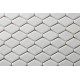 Mosaico Hexagonal Esmaltado Blanco