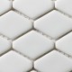 Mosaico Hexagonal Esmaltado Blanco - detalle tesela