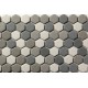 Mosaico Hexagonal Esmaltado Blend 68
