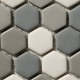 Mosaico Hexagonal Esmaltado Blend 68 - detalle tesela
