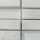 Mosaico Rectangular Blend 3 Engraved Carrara & Glass - tesela