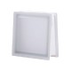 Bloque de vidrio Trapezoidal Satinado Neutro 30x30x8/13cm