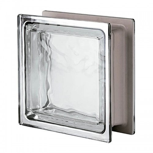 Bloque de vidrio Renzo Piano Metalizado 42.8x42.8x12cm