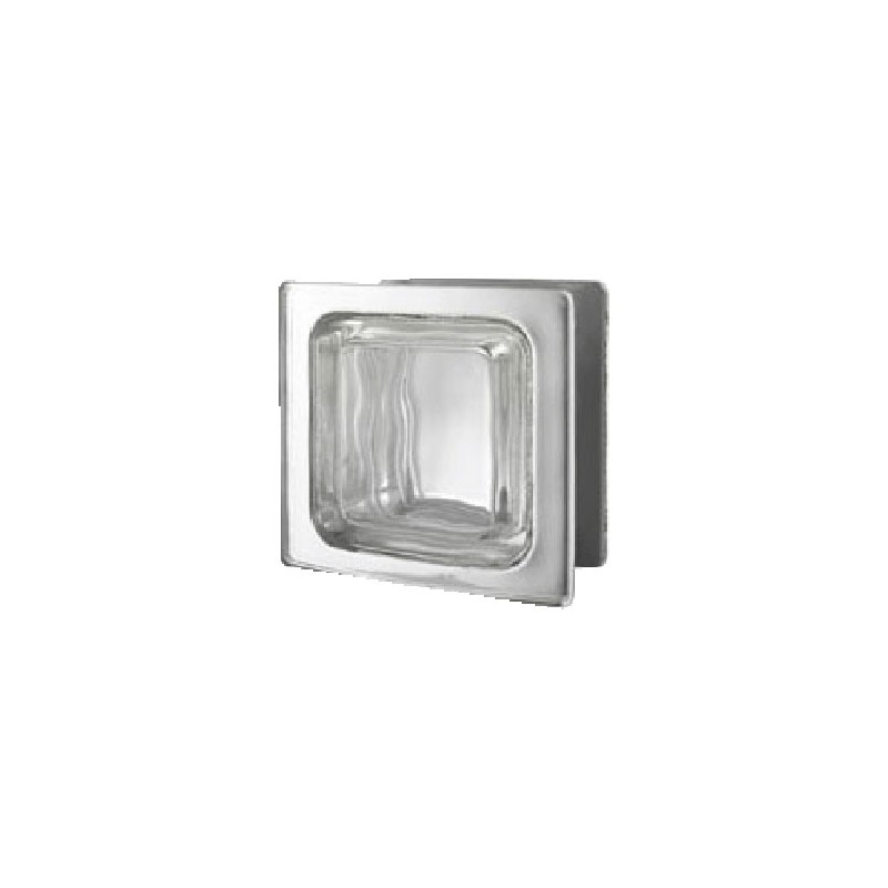 Bloque de vidrio Renzo Piano Metalizado 24x21x12cm