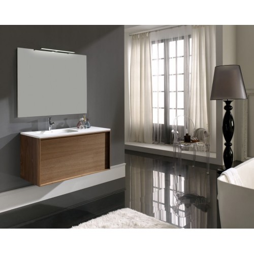 Mueble de baño Naxani de 130 cm serie Aalto