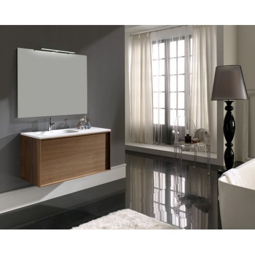 Mueble de baño Naxani de 140 cm serie Aalto