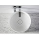 Mueble de baño Naxani serie Arnim Carrara detalle lavabo
