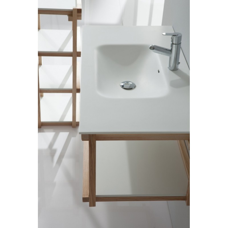 Mueble de baño Naxani serie Blev detalle lavabo