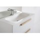 Mueble de baño Naxani serie Hobro detalle lavabo