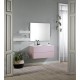 Mueble de baño Naxani serie Kibell rosa 
