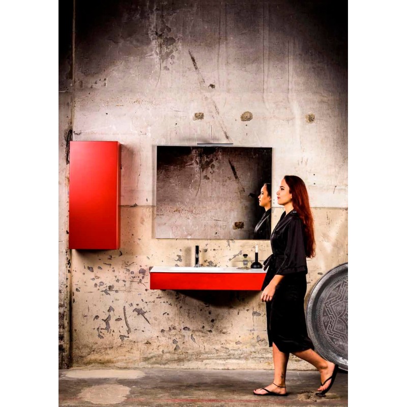 Mueble de baño 100 cm serie Hende Fire Mondial Bathroom