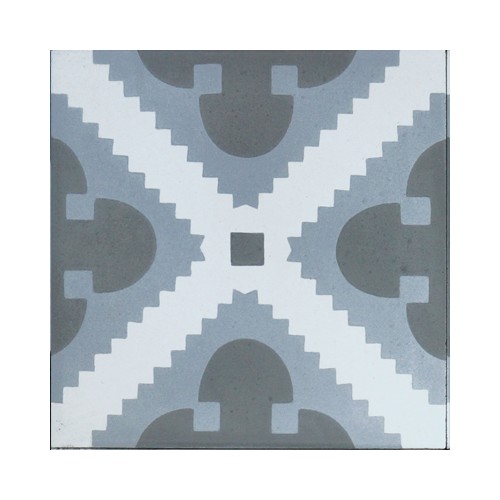 Baldosa Hidráulica 20x20x1,8cm Contemporánea Nº 202 - 1m2