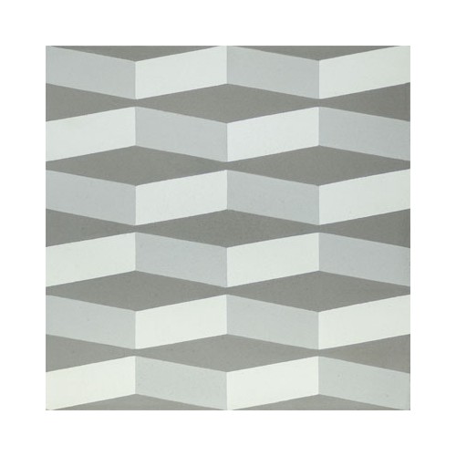 Baldosa Hidráulica 20x20x1,8cm Contemporánea Nº 206 - 1m2