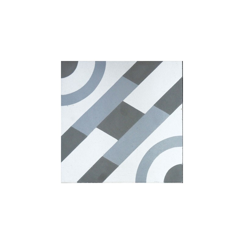 Baldosa Hidráulica Contemporánea Nº 208