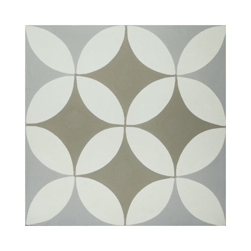 Baldosa Hidráulica 20x20x1,8cm Contemporánea Nº 209 - 1m2