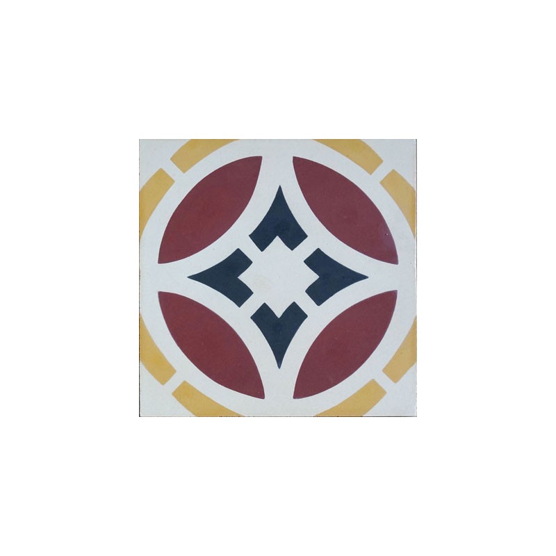 Baldosa Hidráulica Victoriana Nº 6