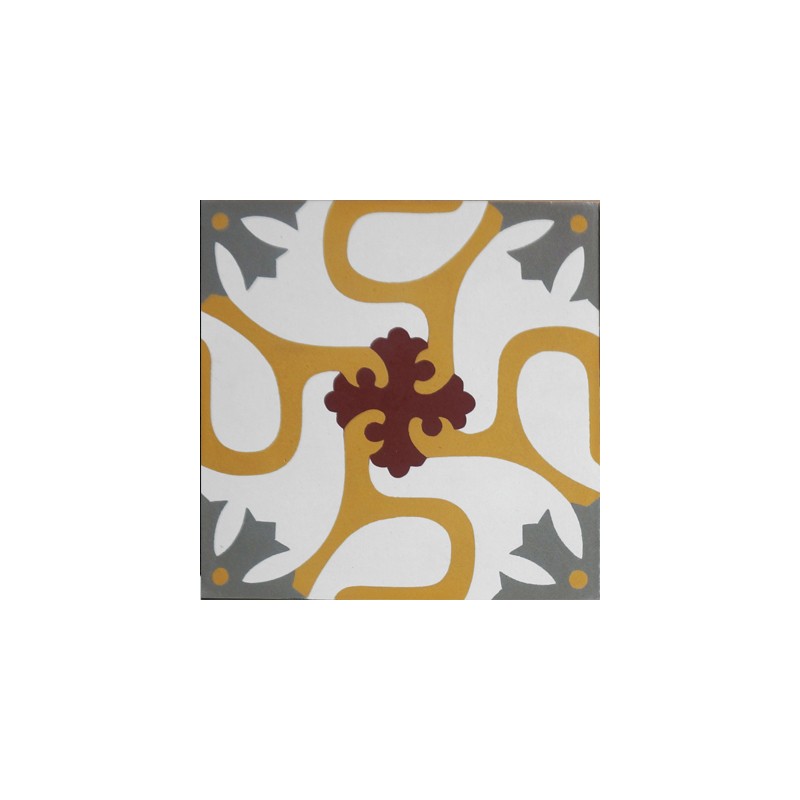 Baldosa Hidráulica Victoriana Nº 24