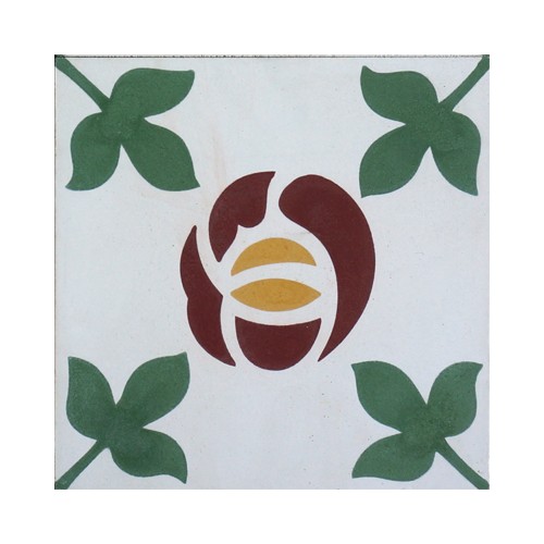 Baldosa Hidráulica 20x20x1,8cm Victoriana Nº 51 - 1m2