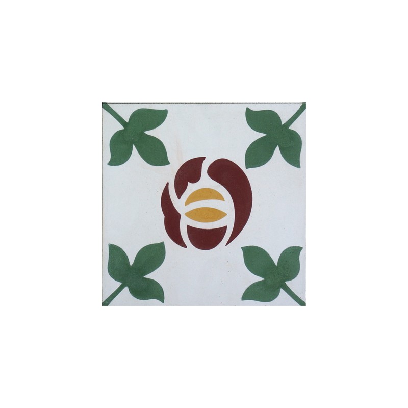 Baldosa Hidráulica Victoriana Nº 51