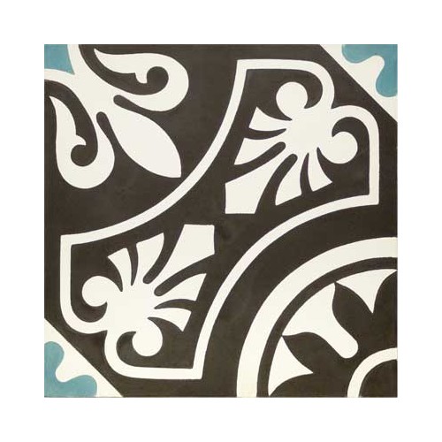 Baldosa Hidráulica 20x20x1,8cm Victoriana Nº 150 - 1m2