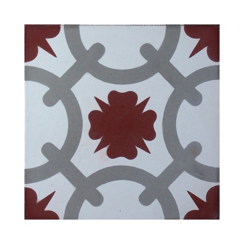 Baldosa Hidráulica 20x20x1,8cm Victoriana Nº 151 - 1m2