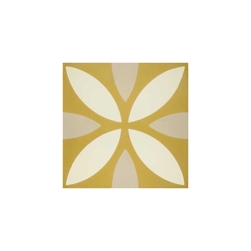 Baldosa Hidráulica 20x20x1,8cm Victoriana Nº 400