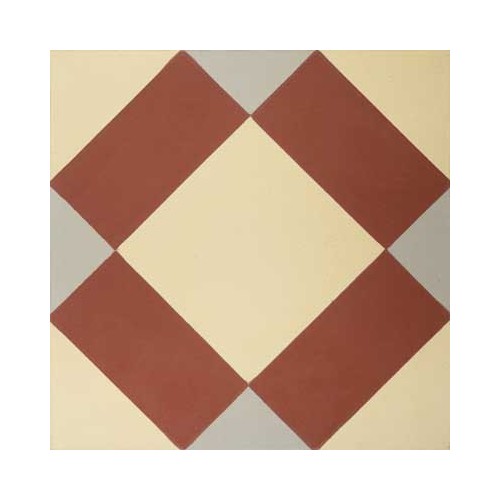 Baldosa Hidráulica 20x20x1,8cm Victoriana Nº 62 - 1m2