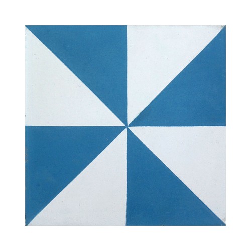 Baldosa Hidráulica 20x20x1,8cm Victoriana Nº 107 - 1m2