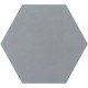 Baldosa Hidráulica 20x11,5cm Hexagonal gris