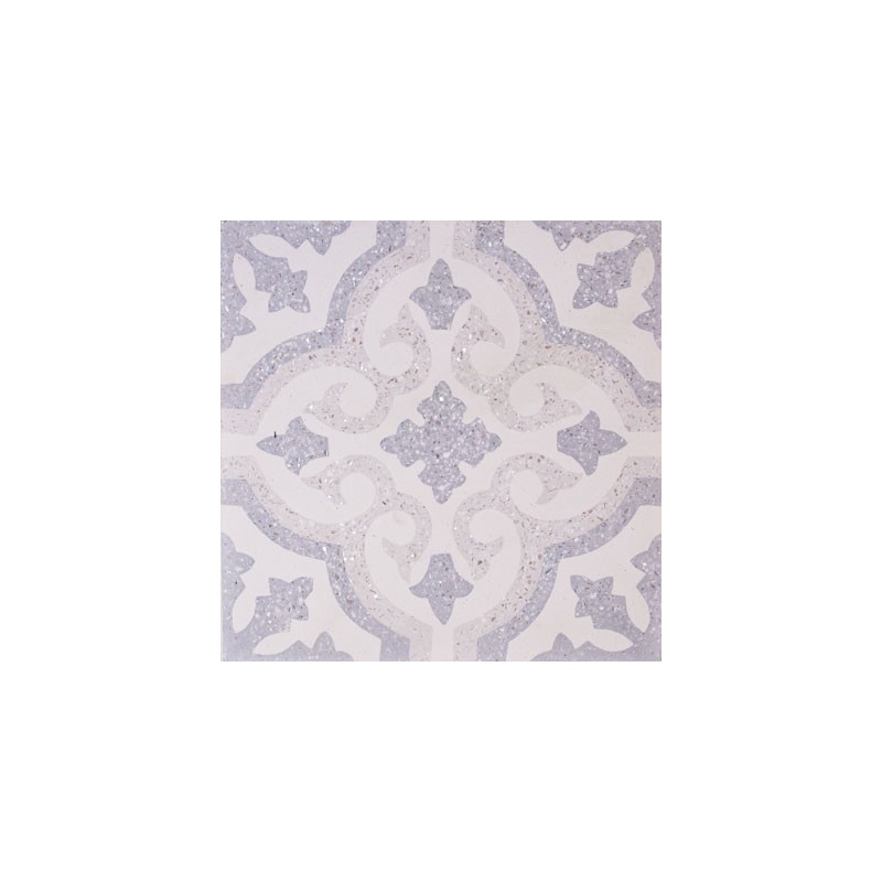 Baldosa Hidráulica 20x20x1,8cm Cement Nº 1