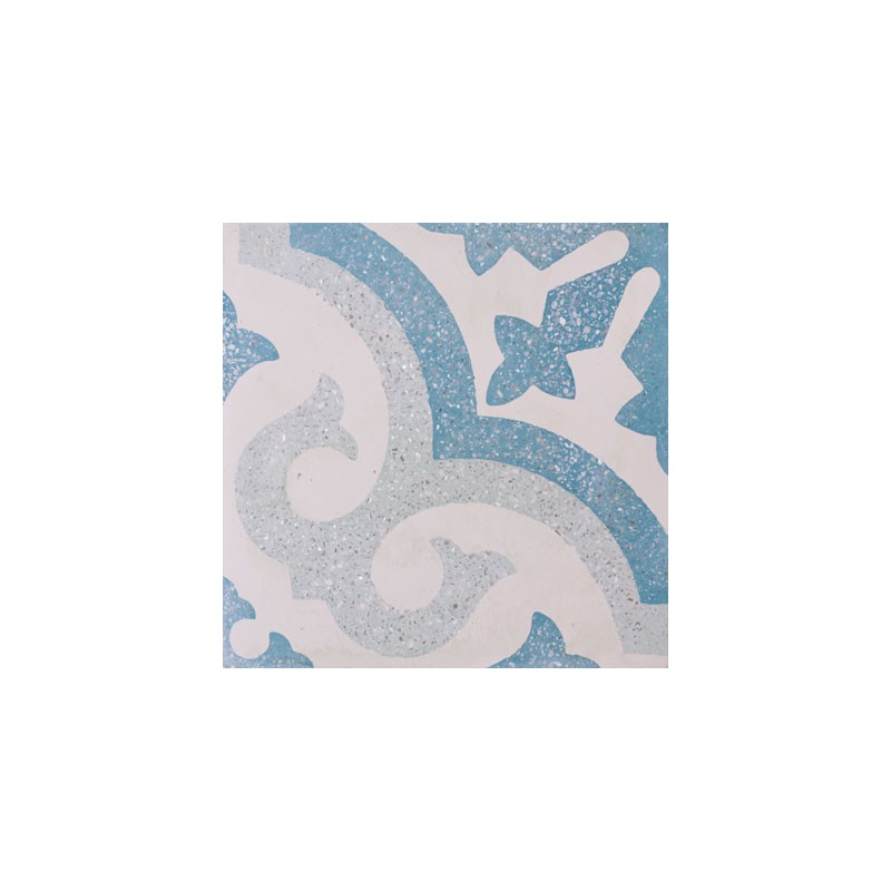 Baldosa Hidráulica 20x20x1,8cm Cement Nº 7