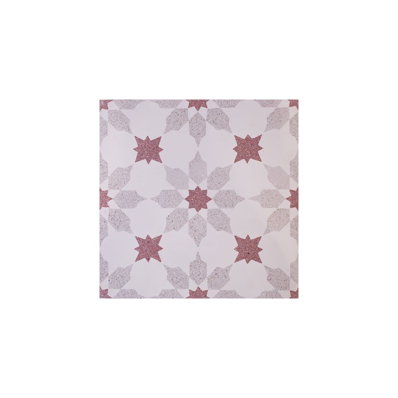 Baldosa Hidráulica 50x50x1,8cm Cement Nº 9