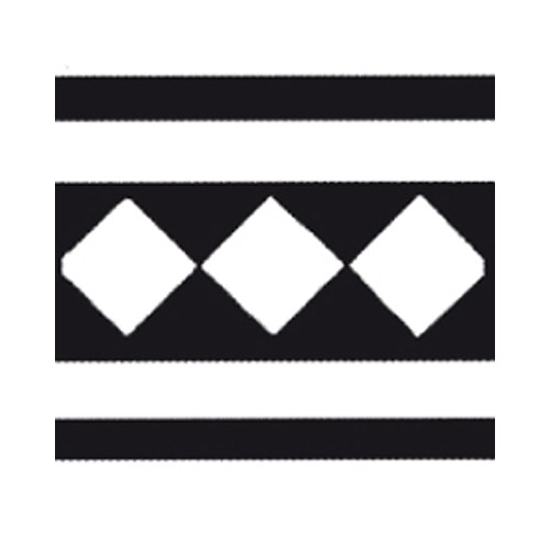 Cenefa Hidráulica 20x20x1,8cm Lineal Nº 5