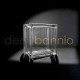 Pavés rellenable liso transparente neutro 14,6x14,6x8cm