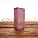 Ladrillo de vidrio rectangular recto Bolla pastello 20x10x5cm Design