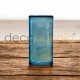 Ladrillo de vidrio rectangular curvo Stucco azzurro 20x10x5cm Design