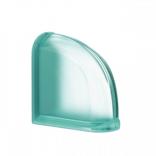 Terminación Curva Artic Mint 14,6x14,6x8cm