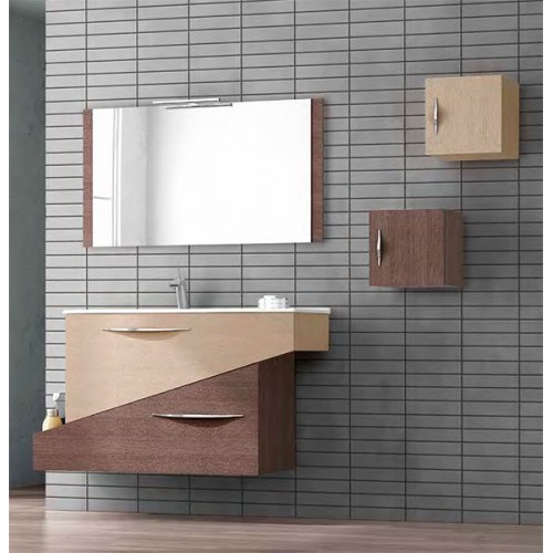 Conjunto mueble de baño Bellezza de 85cm serie Geometric
