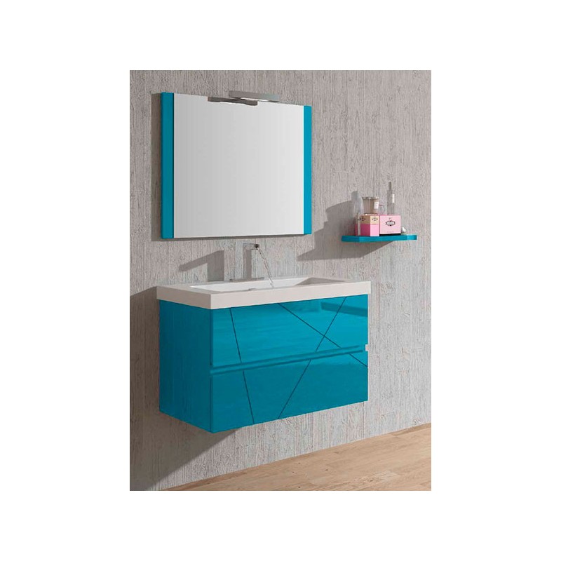 Decobannio Bellezza Turín Azul Turquesa