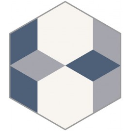Baldosa Hidráulica Hexagonal